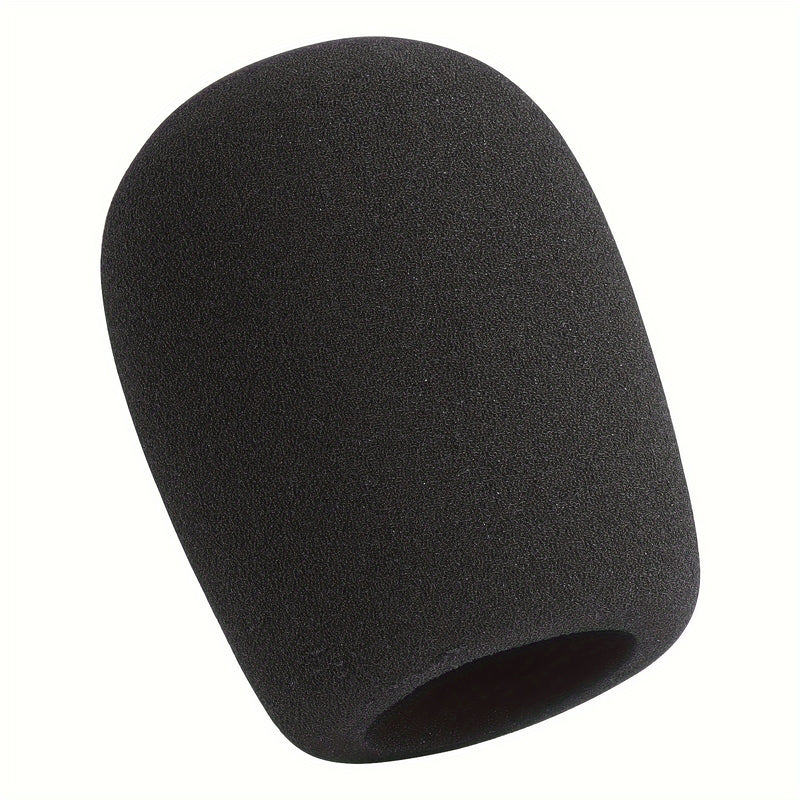 Cubierta de espuma para micrófono antiviento profesional, pantalla de espuma portátil, audio, filtro de pop perfecto para grabación.