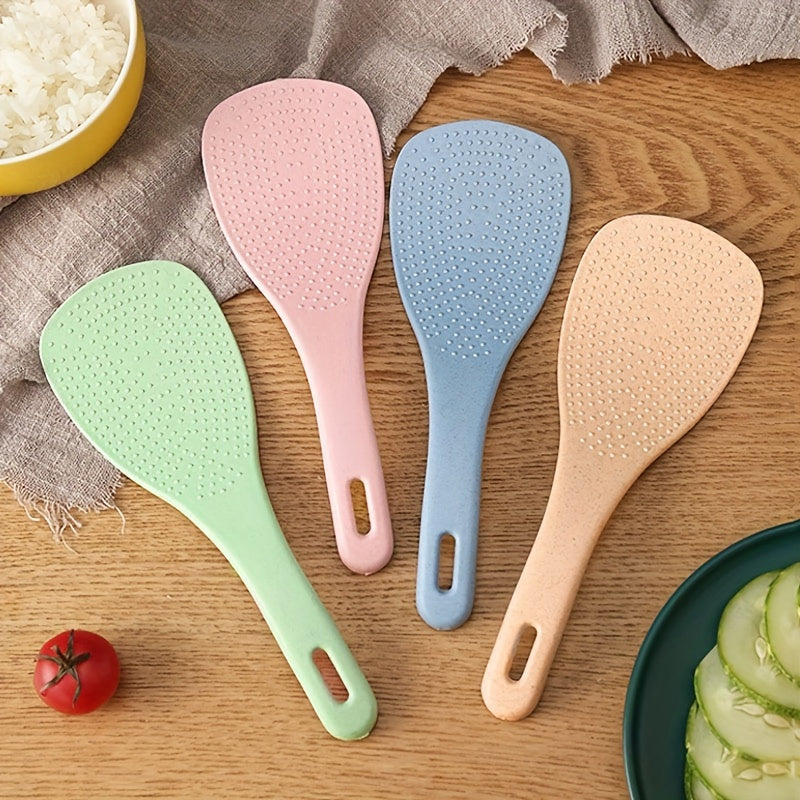 1 pieza de juego de servidor de arroz y papa de paja de trigo, antiadherente, duradero, resistente al calor, para uso doméstico
