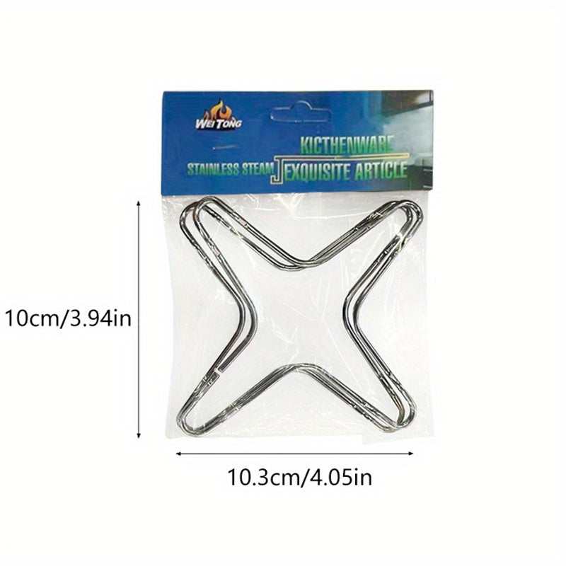 Soporte de Acero Inoxidable para Estufa de Gas, Difusor de Calor y Anillo para Olla Pequeña, Soporte para Cocina y Camping