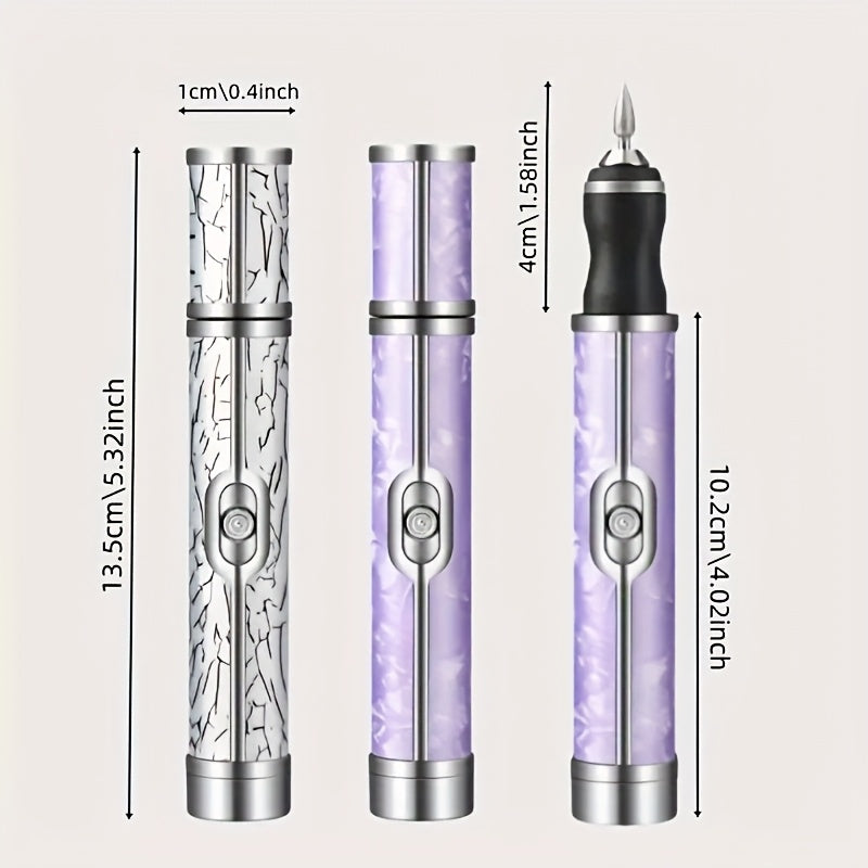 Taladro eléctrico portátil para uñas, set profesional de manicura y pedicura con 12 cabezales de pulido y 6 bandas de lijado, control inteligente de 4 velocidades, esencial para un cuidado preciso de uñas