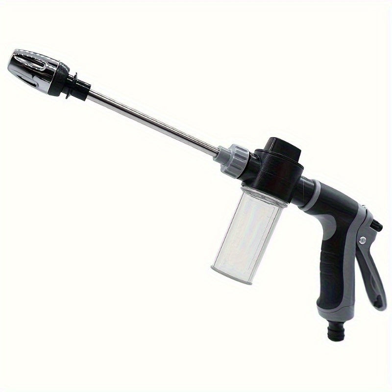 Lavadora de alta presión Lightning | Pistola de agua portátil, fuerza de pulverización 2x más fuerte, fácil de usar para mujeres/ancianos, mango antideslizante, ideal para lavado de autos y riego de plantas, herramienta de riego de plantas | Mango ergonó