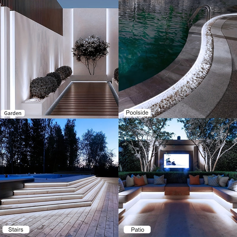 1 pieza de Tiras de Luces Solares LED, Luces de Cuerda para Exteriores con 8 Modos de Iluminación, 320/640 LED, Luces de Cadena Solares para Patio, Jardín, Terraza, Balcón, Decoración de Acción de Gracias, Halloween y Navidad, Ideal para Regalos de Navid