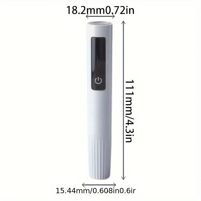 Esta lámpara de uñas de secado rápido con doble temporizador está diseñada para evitar que las manos se oscurezcan, cuenta con pantalla táctil, ofrece una larga duración de la batería con carga USB y es una lámpara recta portátil mini adecuada para viaje