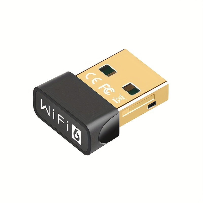Adaptador WiFi USB, receptor WiFi de 900 m, alta velocidad 802.11ac, 5dBi, doble banda, 2.4/5.8 GHz, adaptador de red inalámbrica para PC, escritorio, tableta, portátil, compatible con Windows 10/11, enchufa y juega.
