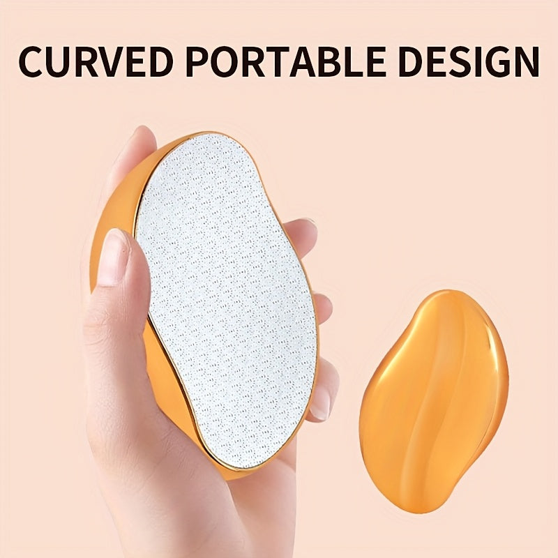 Limpiaador de Callos Portátil - Lijadora de Plástico para la Eliminación de Piel Dura y Muerta, Sin Fragancia, No Necesita Batería, Ideal para Piedras de Pies, Talones y Herramientas de Fricción de Pies, Herramienta de Cuidado de Pies | Diseño Ergonómico