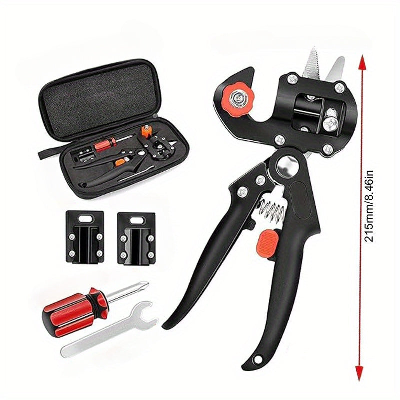 1pc Tijeras para cortar ramas de plantas, herramienta de injerto para árboles frutales, perfecta para injertar árboles frutales, herramienta de injerto con cuchillas de repuesto