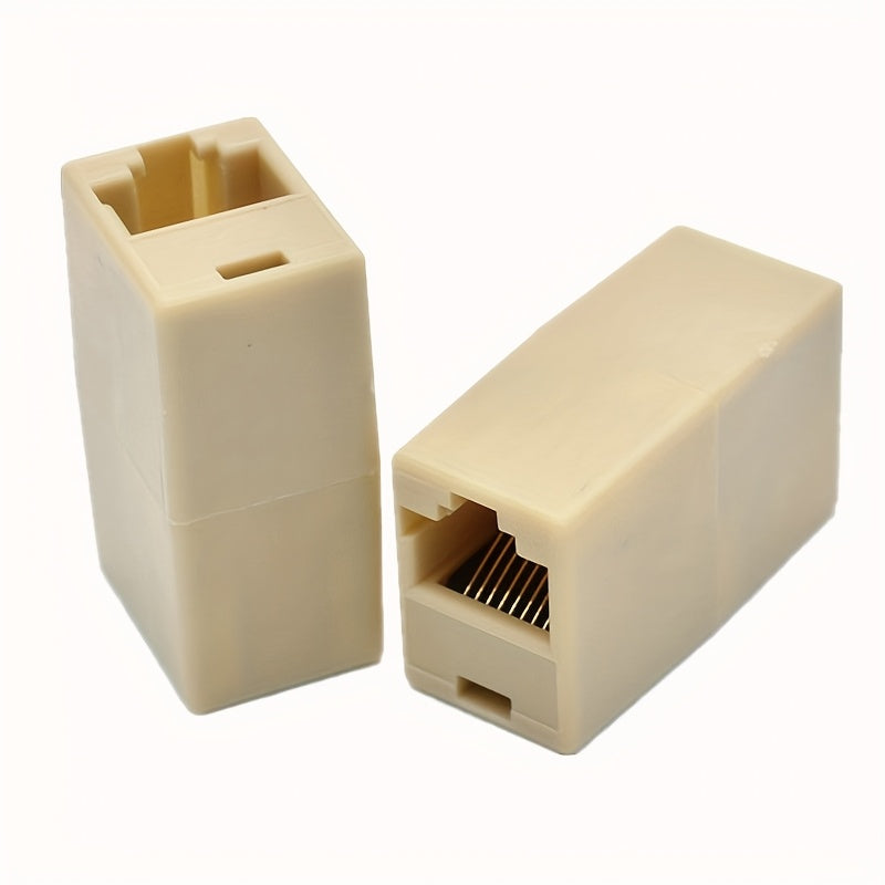 Conectores Ethernet RJ45 CAT6 de 1 pieza/3 piezas/4 piezas/7 piezas/10 piezas, Adaptador Recto de Doble Cabeza para Ethernet, Conector Ethernet, Conector Extendido de Cable Ethernet