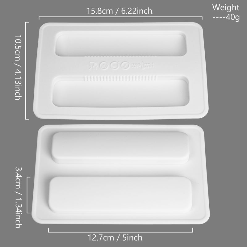 Tapa De Silicona Para Tostadora De 2 Rebanadas De Pan, Anti-polvo, Cubierta Para Fabricante De Pan, Protector Superior Para Electrodomésticos De Tostadora, Máquina De Sándwich