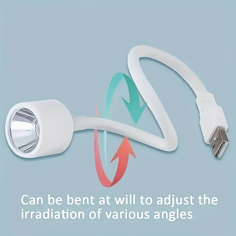 2 unidades de secadores de uñas LED mini con alimentación USB - Diseño plegable y portátil, aplicación rápida de esmalte de gel para uñas de los pies y dedos, no se necesita batería, construcción de plástico, accesorios de tecnología de uñas, diseño eleg