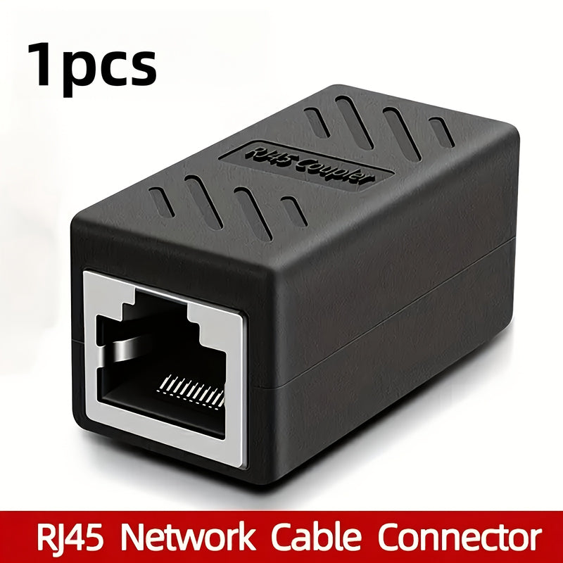 Conector Ethernet RJ45 de alta velocidad, 1/2/5/7 piezas, compatible con cables Cat7/Cat6E/Cat6/Cat5E/Cat5, macho a macho, ideal para PC, switch, router y consolas de videojuegos