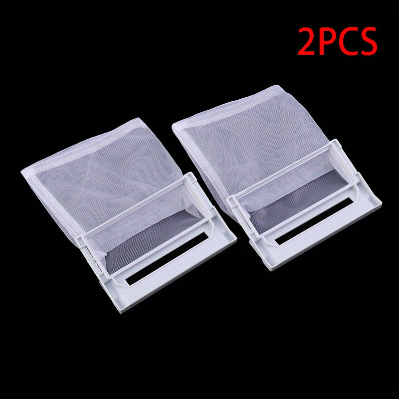 2 piezas de malla de filtro de polvo de lavadora para lavadora de ropa, malla para atrapar cabello