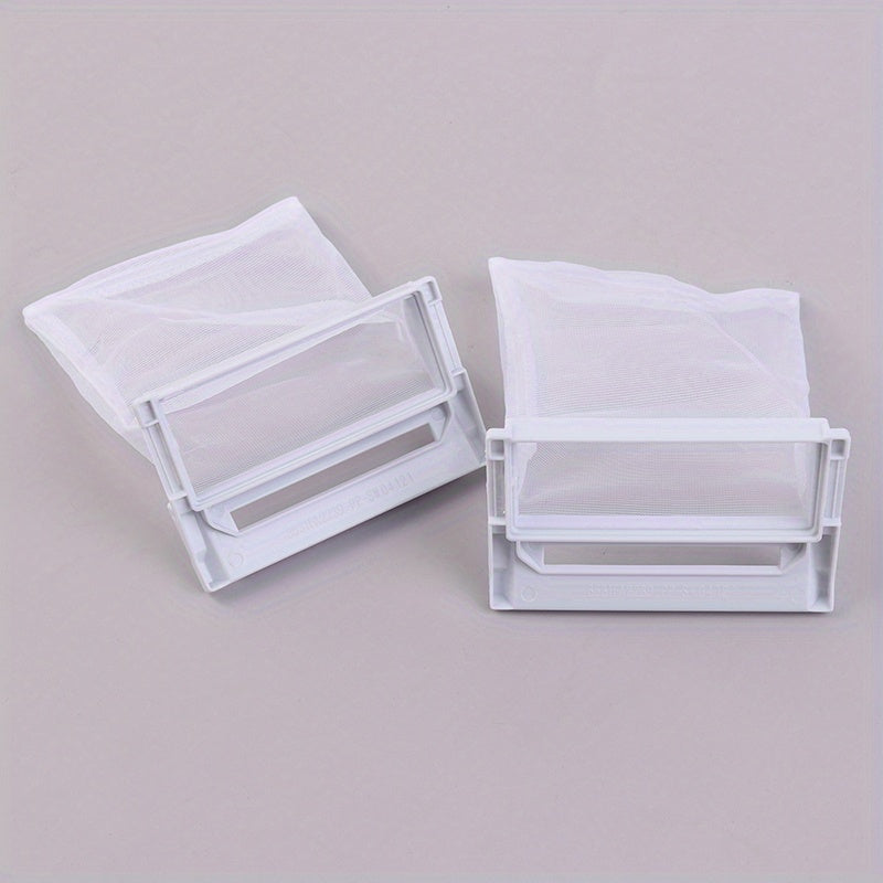 2 piezas de malla de filtro de polvo de lavadora para lavadora de ropa, malla para atrapar cabello