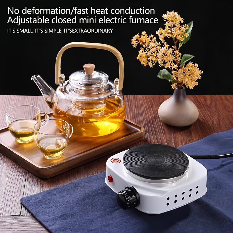 Calentador Eléctrico, Tetera Eléctrica, Olla de Calor Moka, Calefactor Aislado, Herramienta de Calentamiento DIY, Mini, Con Tres Velocidades Ajustables, Multifuncional, Adecuado para Preparar Té, Hacer Café, Derretir Cera, Vaso de Experimento con Control