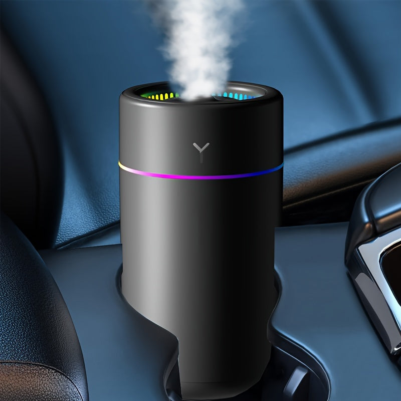 Humidificador portátil mini, humidificador de escritorio USB, adecuado para coches, oficinas, dormitorios, con 2 modos de niebla
