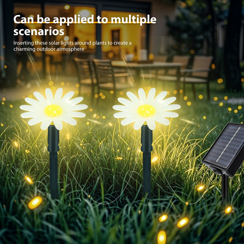 1 Juego de 20 luces solares LED para exteriores, luces de sendero solares, luces de césped, luces de guía solares, luces de jardín, luces de parque, luces de calle, luces de tienda, luces de fiesta, luces de cumpleaños, luces de boda, luces de independen