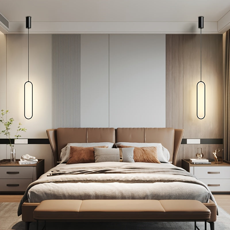 2 piezas, lámpara colgante de arte de hierro para techos, incluye luz LED cálida y blanca, acrílico sin parpadeo, adecuada para restaurantes, salas de estar, dormitorios, bares, etc.