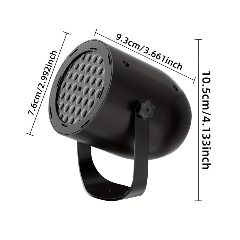 Lámpara de mesa de Navidad 2025, última moda, patrón rotativo, luz, decoración de hogar, proyector, adecuado para sala de estar, techo de habitación, fiesta, Año Nuevo, Navidad.