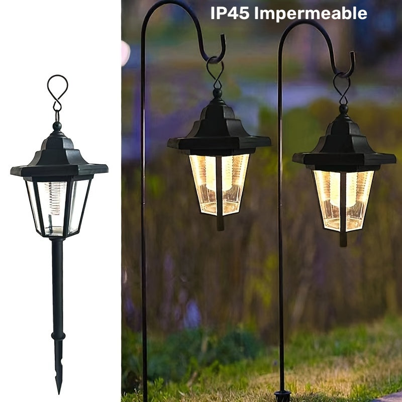 1/2/4 Paquete de Luces Solares para Exteriores, Luces Solares de Jardín con Encendido/Apagado Automático, Iluminación Solar para Paisajes para Exteriores, Patio, Jardín, Paisaje, Pasarela