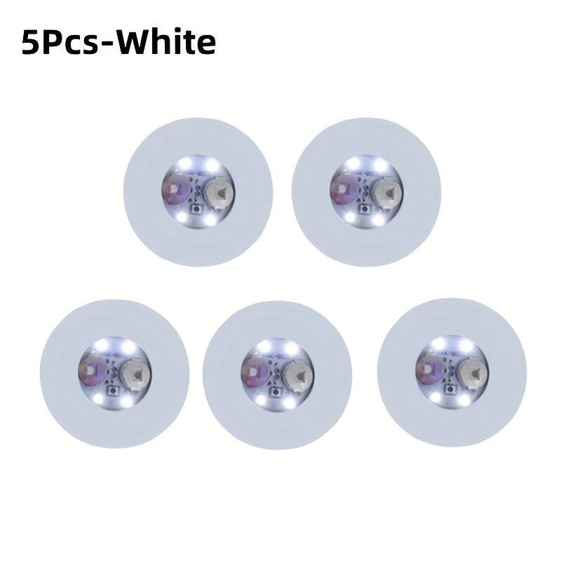 Conjunto de 5 posavasos iluminados para bar, luces LED para Navidad, fiesta de bodas en KTV y decoración de jarrones de copa de cóctel