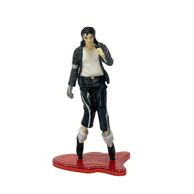 Juego de 5 piezas de figuras de acción inspiradas en anime - Material de PVC, no necesita batería, ideal para decoración de fiestas y habitaciones, muñecas coleccionables | Vestimentas vibrantes | Diseño detallado