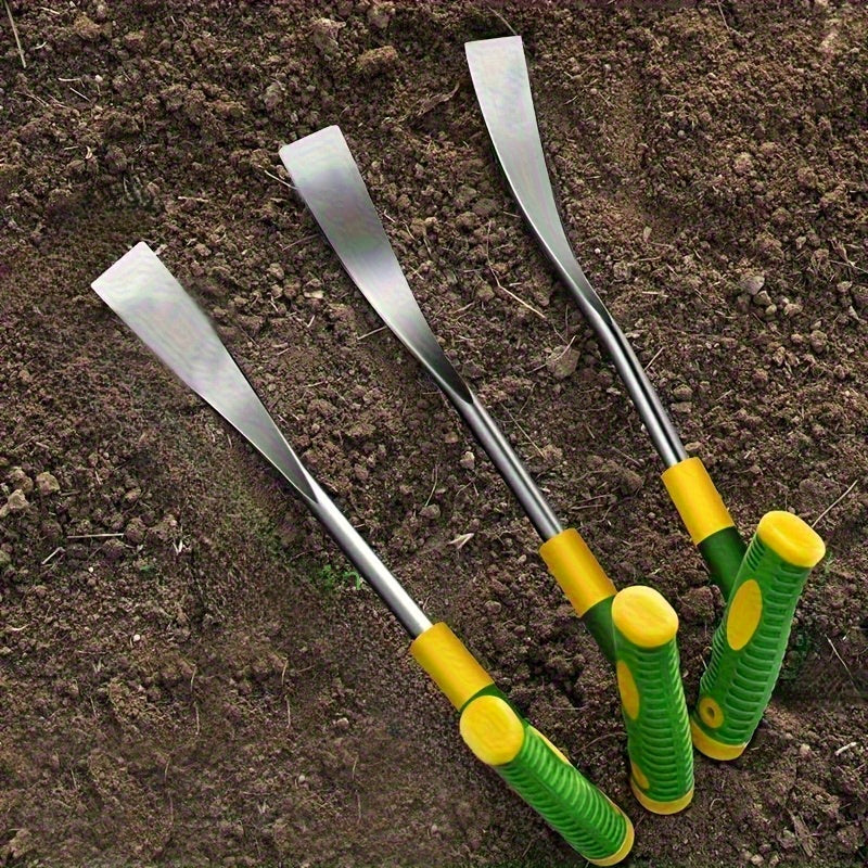 Regalo de herramienta de agricultura filial para el Día del Noveno, un juego de dos palas de jardinería engrosadas para cavar hierbas, desmalezar y trasplantar plántulas, ideales para jardines o balcones de ancianos, con dobles asas antideslizantes para