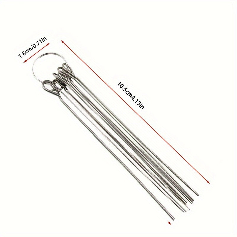 Kit de limpieza para cabezal de ducha de acero inoxidable: 10/30 pines de limpieza, fácil de limpiar y desatascar, ideal para uso en el hogar y al aire libre