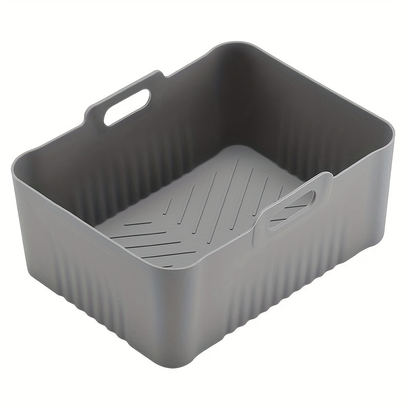 Ninja AF400EU, AF451EU bandeja de silicona para hornear - Superficie antiadherente y fácil de limpiar para freidor de aire, horno, microondas, perfecta para cocinar y hornear, bandeja de silicona para freidor de aire | bandeja fácil de limpiar | construc