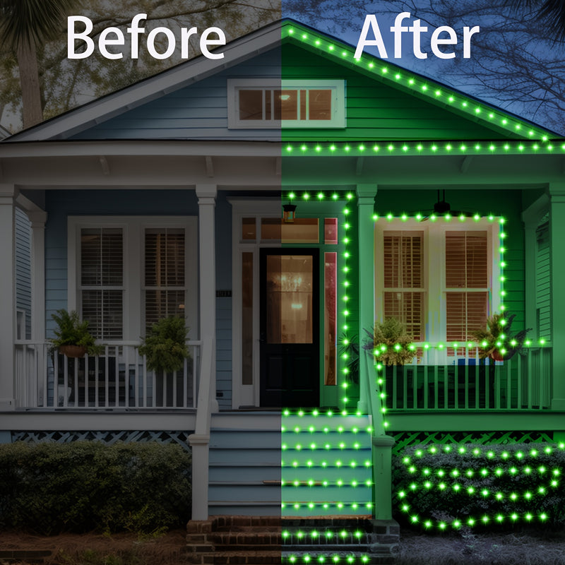 Luces de cuerda LED impermeables con mando a distancia, alimentadas por USB, modos de parpadeo ajustables, ideales para Navidad, Día de San Valentín, bodas, Año Nuevo, decoración interior y exterior, iluminación de patio y jardín