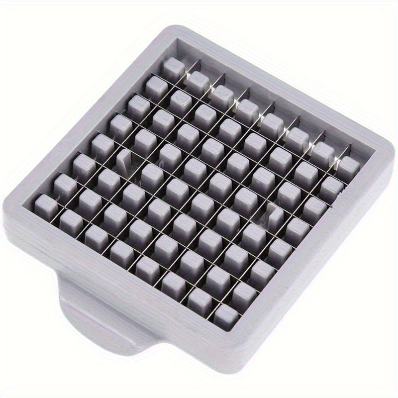 Rebanador Manual de Acero Inoxidable para Papas - Cortadora Multifuncional de Patatas Fritas, Pepinos y Zanahorias con Rejilla Ajustable, Mango Ergonómico para Uso en Cocina, Diseño Resistente, Herramienta Duradera y Fácil de Usar, Ideal para Preparación