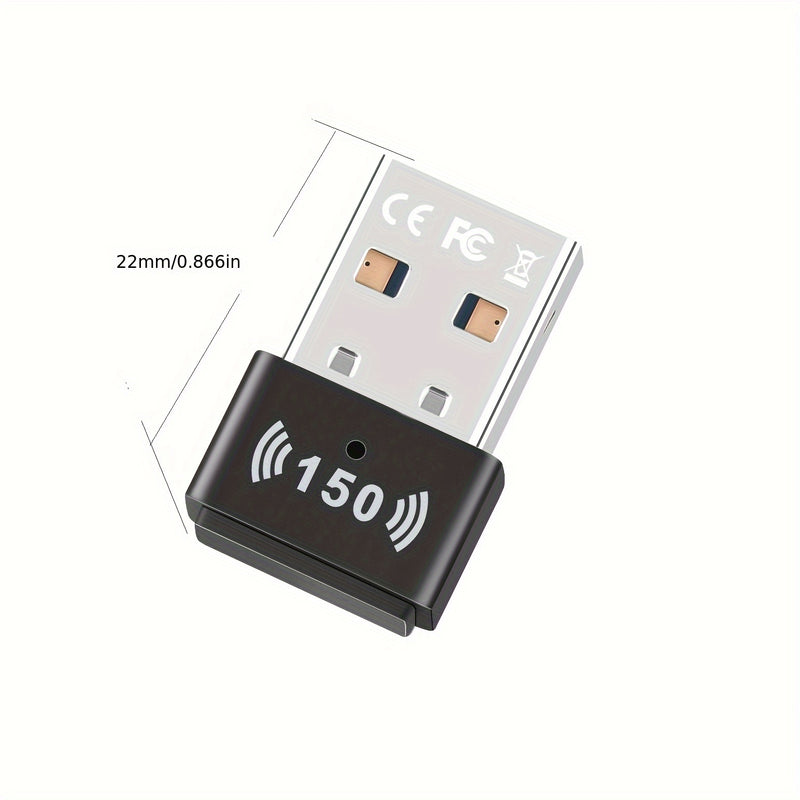 1pc Adaptador de Red sin varillas WIFI 4/150Mbps