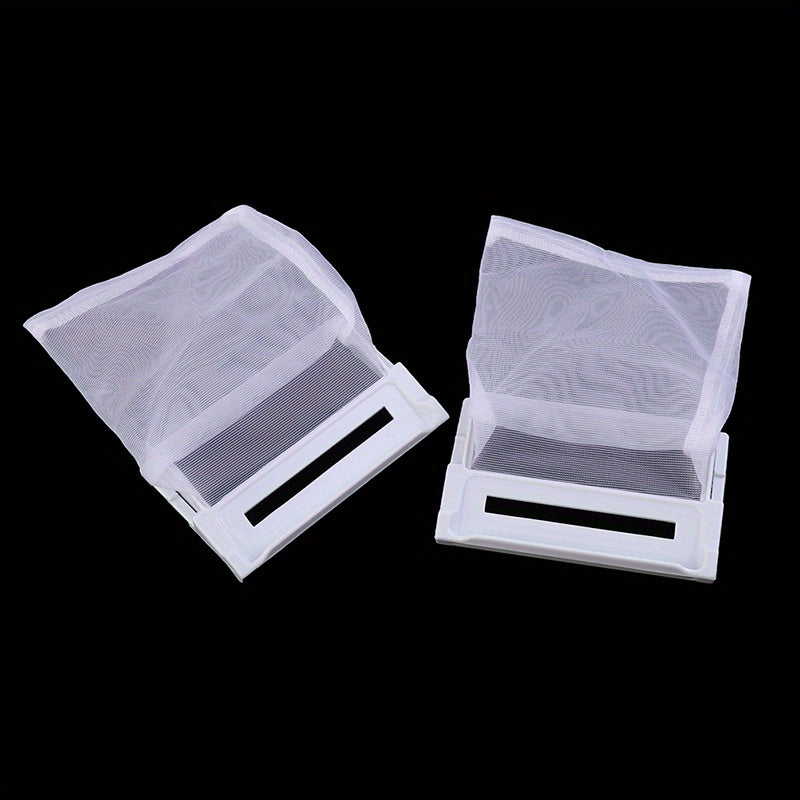 2 piezas de malla de filtro de polvo de lavadora para lavadora de ropa, malla para atrapar cabello
