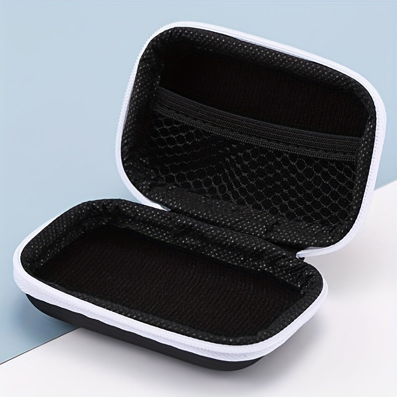 Bolsa De Almacenamiento Con Cremallera De 1 Pieza, Cubierta De Pulso Para La Yema Del Dedo, Protector De Silicona Especialmente Diseñado, Estuche Flexible, Hogar Resistente Al Desgaste Para Viajes