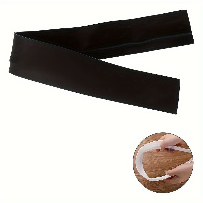 Tira de Sellado de Borde de Encimera de Cocina de Silicona - Adorno Integrado para Huecos de Estufa y Acabado de Fregadero