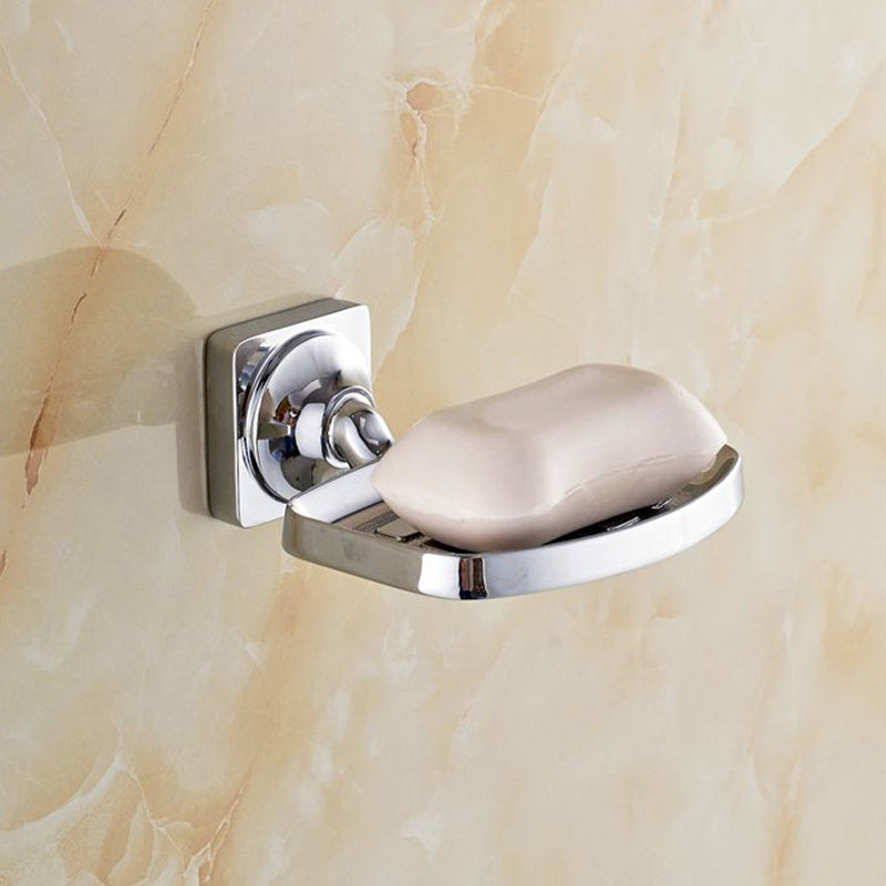 Jabonera para ducha, jabonera de acero inoxidable, jabonera de barra simple, jabonera montada en la pared, jabonera a prueba de herrumbre, soporte de esponja para baño, bañera, fregadero de cocina, dorado, plateado