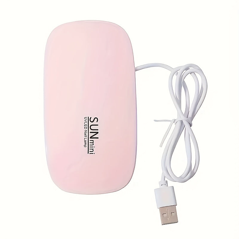 Linterna semipermanente para uñas, lámpara profesional plegable USB, secador de uñas portátil para hogar y salón, ideal para gel y todo tipo de arte en uñas