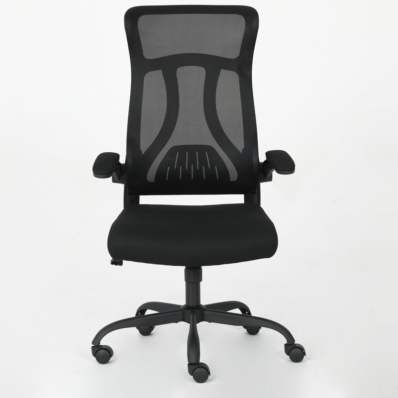 Silla de Oficina Ergonómica con Respaldo Alto y Malla Transpirable - Asiento Cómodo para Escritorio de Computadora para Empleados, Fácil de Limpiar