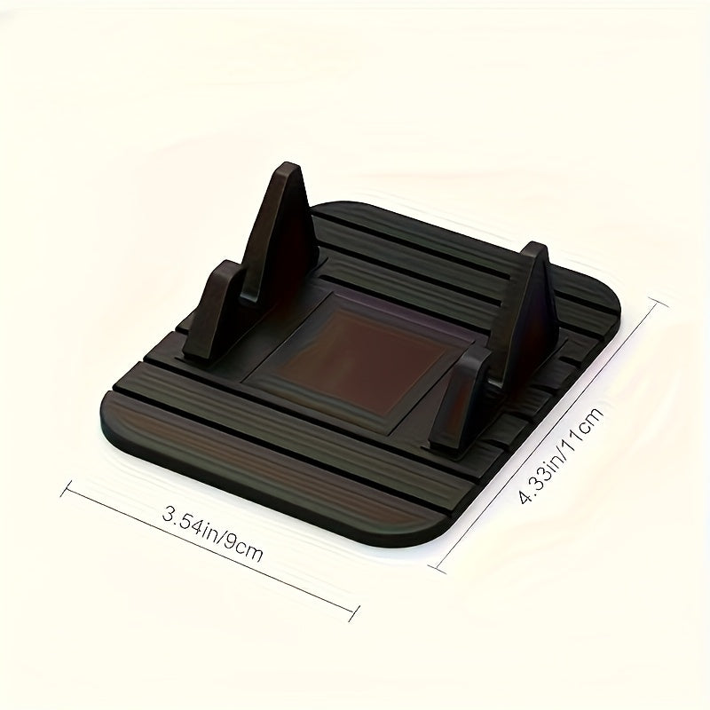 Soporte Antideslizante Universal para Teléfono de Coche, Base de Montaje para Móvil en Vehículo - 1 pieza