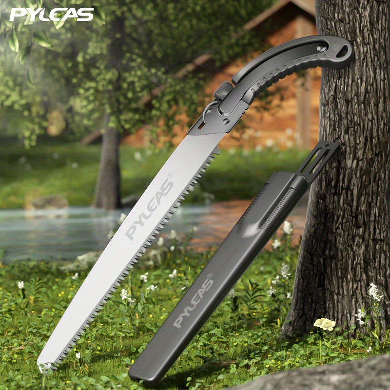 Cuchilla de jardín al aire libre de alta resistencia - Hoja ultra gruesa, cuchillo de mano de metal para poda, tala y corte de árboles - Herramienta de carpintería de grado industrial con diseño de mango ergonómico, cuchilla al aire libre | Construcción