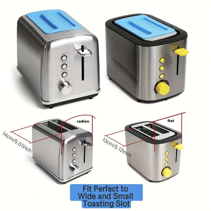 1 Cubierta A Prueba De Polvo Para Tostadora, Tapa De Silicona Para Tostadora, Sin BPA, Seguridad Alimentaria, Protege Su Tostadora Del Polvo, Suciedad, Derrames, Salpicaduras Y Manchas, Cubierta Superior Para Tostadora, Protector De Electrodomésticos Par