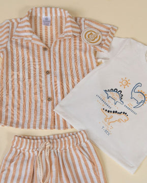 CONJUNTO T-REX BEBÉ NIÑO 311 MARTINAS