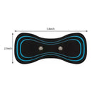 Mini Masajeador De Piernas Lumbares Con Electroterapia Cervical Abdomem