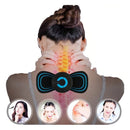 Mini Masajeador De Piernas Lumbares Con Electroterapia Cervical Abdomem