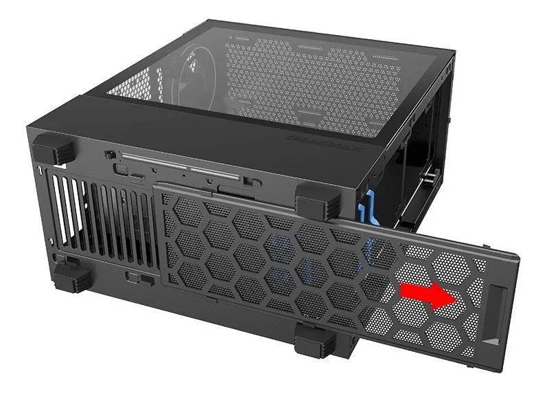Chasis Gamer Gamemax Paladín T801 Black Negro