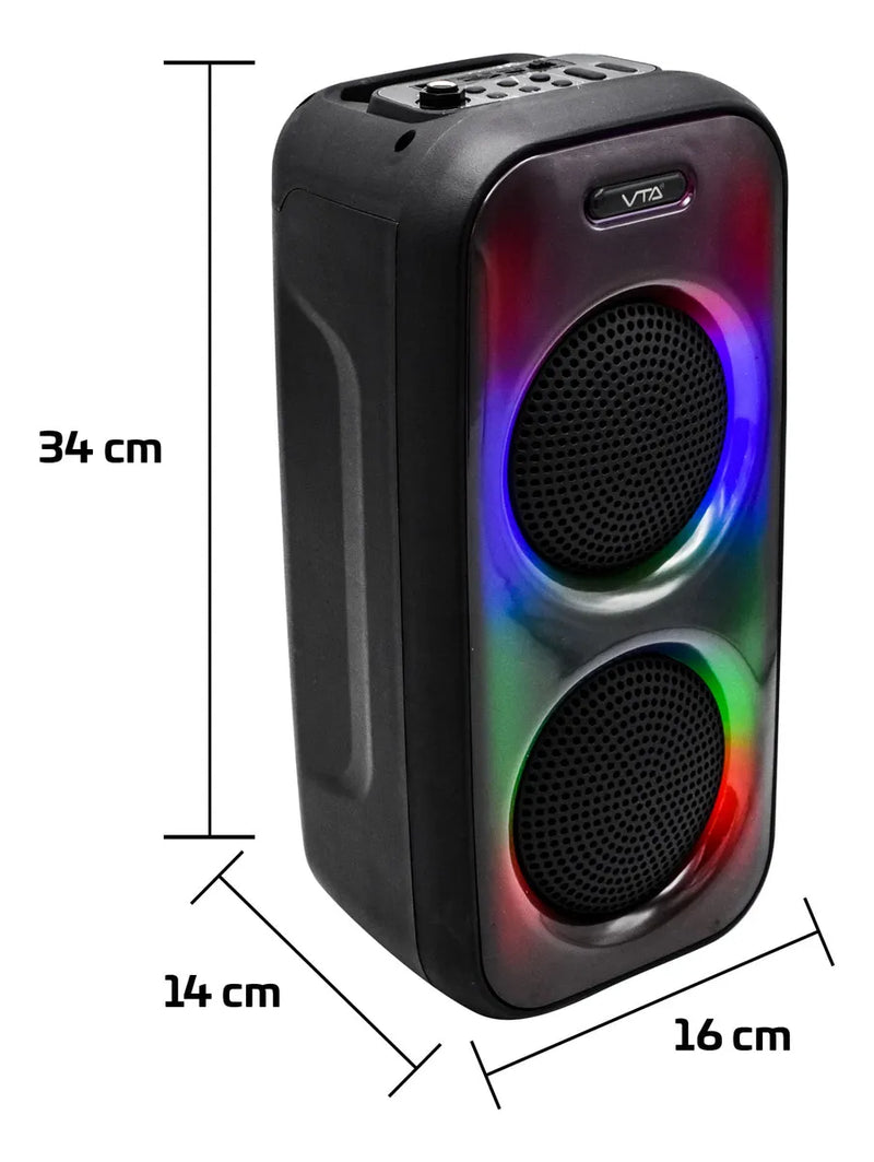 Amplificador Vta 20w Eq Flame Light Color Negro