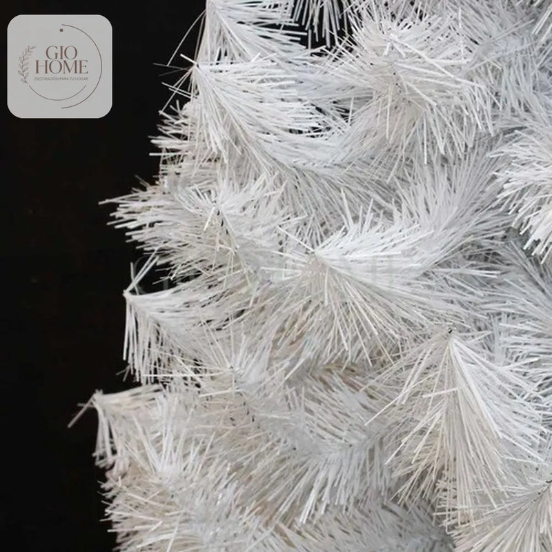 Arbol De Navidad Siberiano 1.8m 250 Puntas Gio Home Pino Navideño Look Natural Base Metalica Artificial Para Decoracion Con Bolas Adornos Extension Cintas Bombillos Botas Campanas Luces Estrella Noel