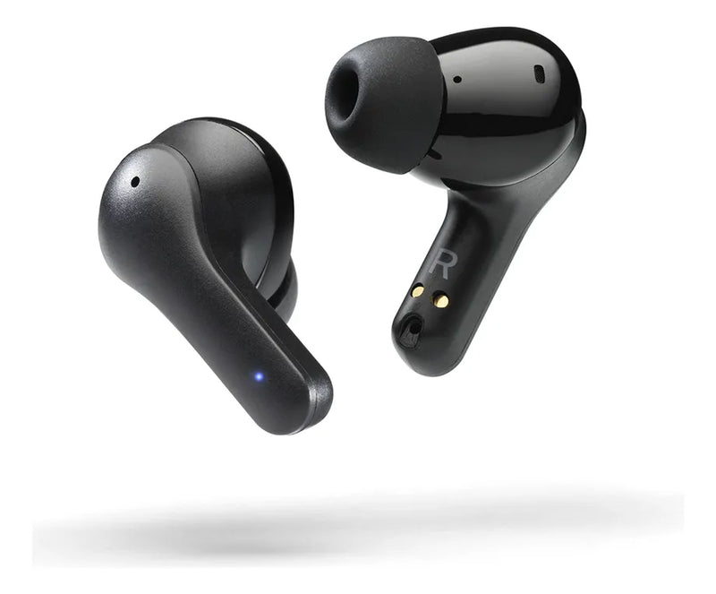 Auricular Motorola Bluetooth In-ear Buds 135 Micrófono Color Negro Luz Negro