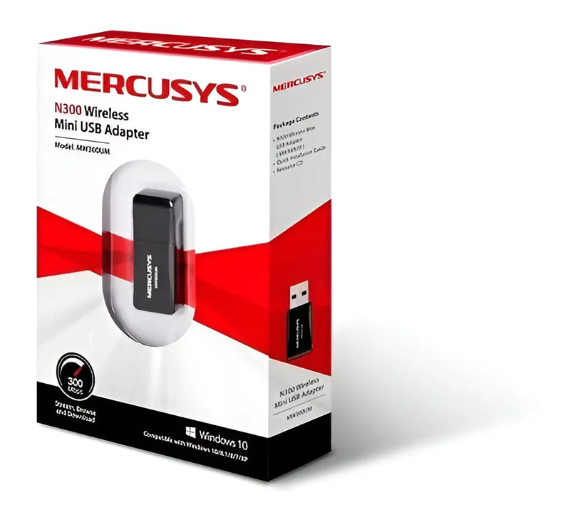Mercusys Mw300um, Tarjeta Inalámbrica N 300mbps