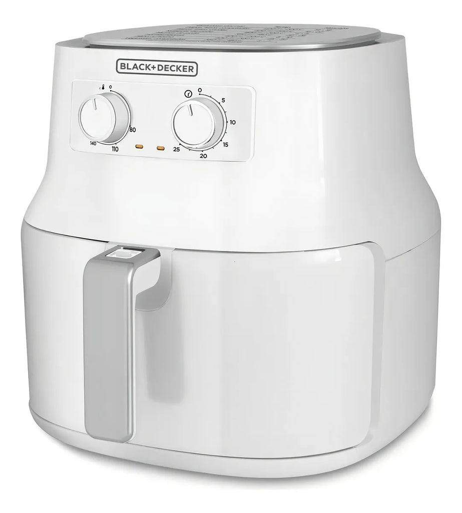 Freidora De Aire Black And Decker 4.5 Litros Hf4004w Blanco