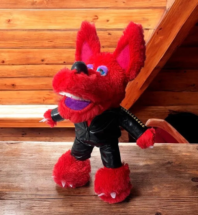Peluche Aurelio Cheveroni - Rockero 40 Cms Traje Negro Traje Negro - Rock