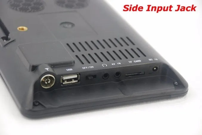 Tv Digital Lcd Portatil 9 Pul. Tdt Bat. Recarg - Av In - Usb